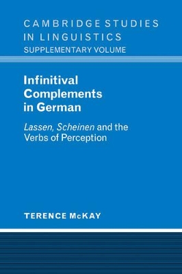 Infinitival Complements in German book