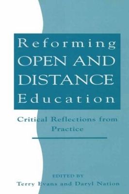 Reforming Open and Distance Education book
