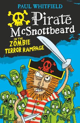 Pirate McSnottbeard in the Zombie Terror Rampage book