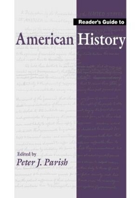 Reader's Guide to American History book