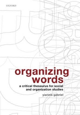 Organizing Words book