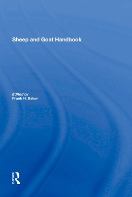 Sheep And Goat Handbook, Vol. 3 book