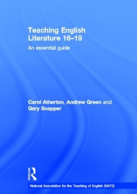 Teaching English Literature 16-19 book