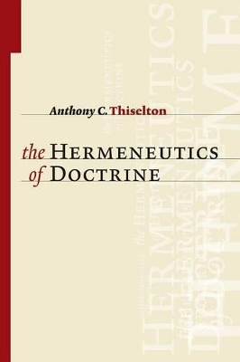 Hermeneutics of Doctrine book