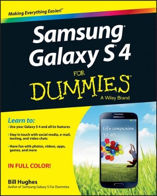 Samsung Galaxy S 4 for Dummies book