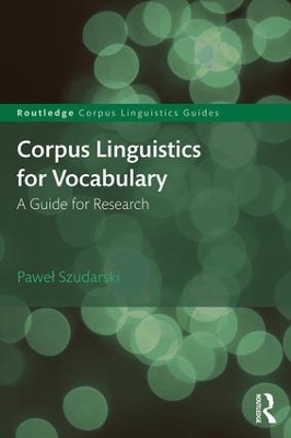 Corpus Linguistics for Vocabulary book
