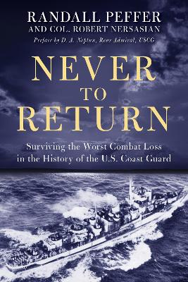 Never to Return book