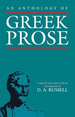 Anthology of Greek Prose book