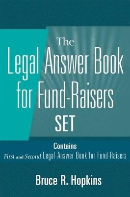 Legal Answer Book for Fund-raisers Set book