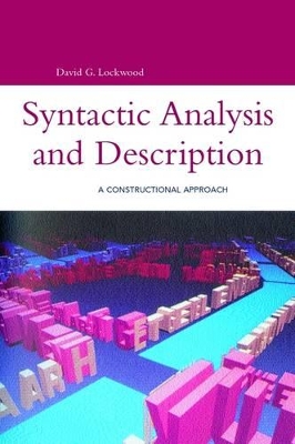 Syntactic Analysis and Description by David Lockwood