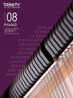 Trinity College London Piano Exam Pieces Plus Exercises From 2021: Grade 8 book