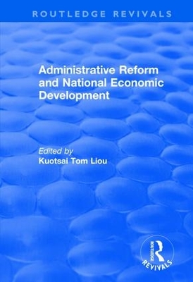 Administrative Reform and National Economic Development book
