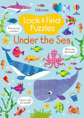 Look and Find Puzzles Under the Sea book