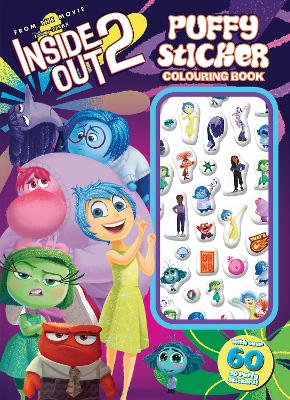 Inside Out 2: Puffy Sticker Colouring Book (Disney Pixar) book