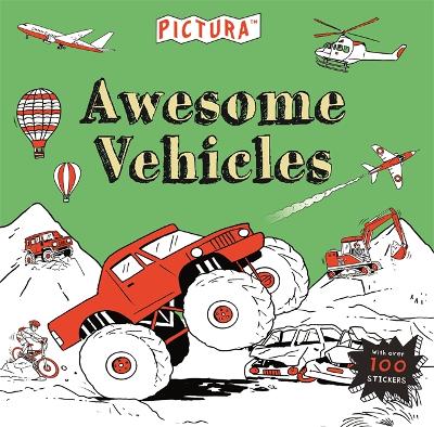 Pictura Puzzles Awesome Vehicles book