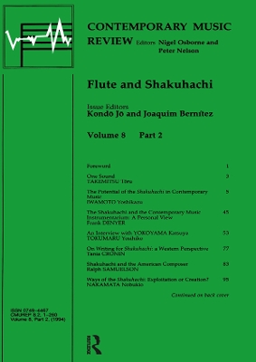 Flute and Shakuhachi book