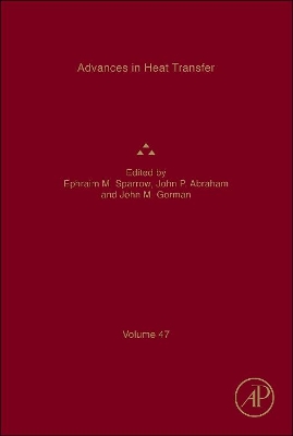 Advances in Heat Transfer by Ephraim M. Sparrow