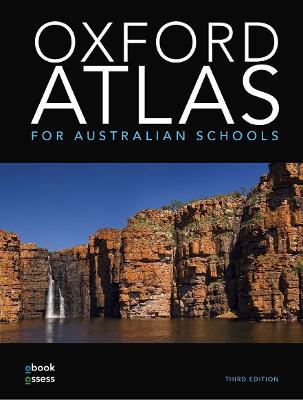 Oxford Atlas for Australian Schools + obook assess book