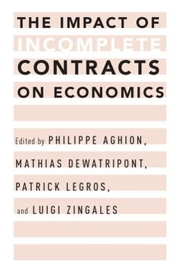 Impact of Incomplete Contracts on Economics book