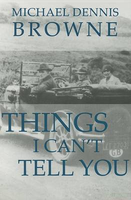 Things I Can't Tell You book