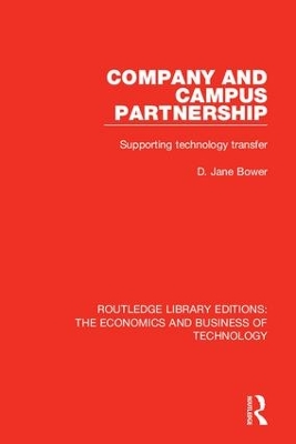 Company and Campus Partnership by D. Jane Bower