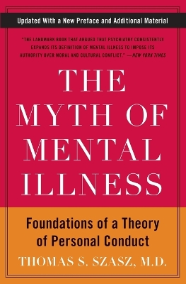 Myth of Mental Illness book