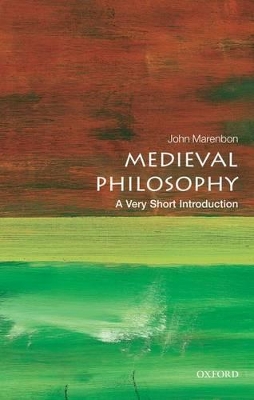 Medieval Philosophy: A Very Short Introduction book