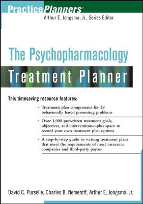Psychopharmacology Treatment Planner book