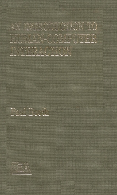 An Introduction to Human-Computer Interaction by Paul Booth