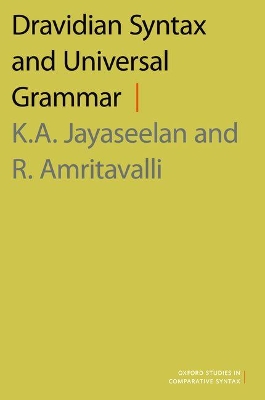 Dravidian Syntax and Universal Grammar book