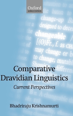 Comparative Dravidian Linguistics book