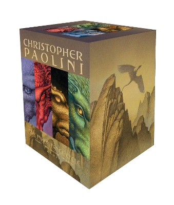Inheritance Cycle 4-Book Trade Paperback Boxed Set (Eragon, Eldest, Brisingr, in by Christopher Paolini