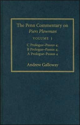 The Penn Commentary on Piers Plowman book