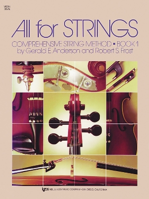 All for Strings Book 1 Violin book