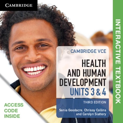 Cambridge VCE Health and Human Development Units 3 and 4 Digital (Card) by Sonia Goodacre