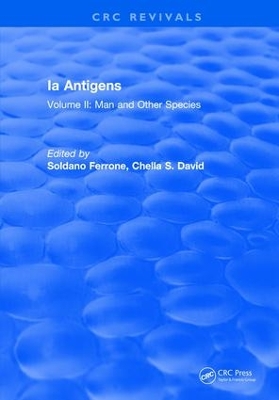 Ia Antigens by David Ferrone