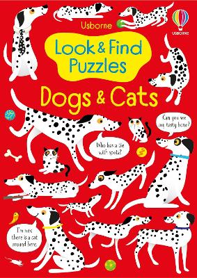 Look and Find Puzzles Dogs and Cats book