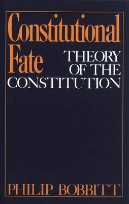 Constitutional Fate book