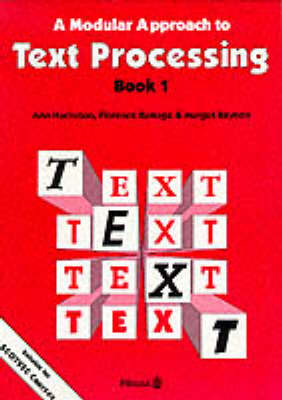A Modular Approach to Text Processing: Bk. 1 book