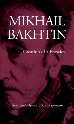 Mikhail Bakhtin book