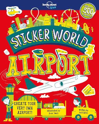 Lonely Planet Kids Sticker World - Airport book