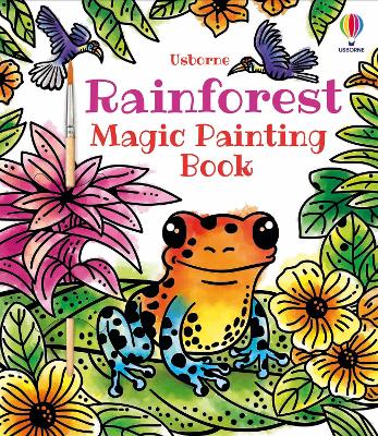 Rainforest Magic Painting Book book