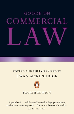 Goode on Commercial Law book