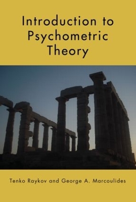 Introduction to Psychometric Theory book