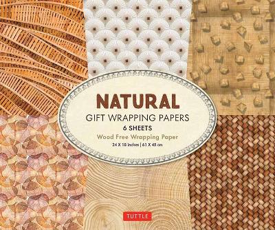 All Natural Gift Wrapping Papers 6 sheets: 24 x 18 inch (61 x 45 cm) Wrapping Paper book