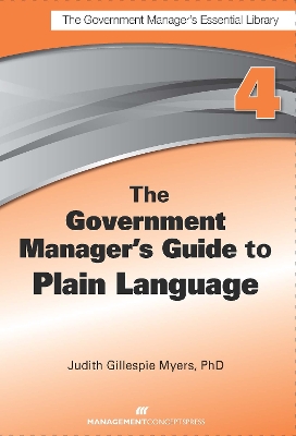 Government Manager's Guide To Plain Language book