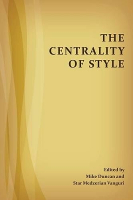 The Centrality of Style book