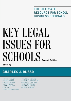Key Legal Issues for Schools book
