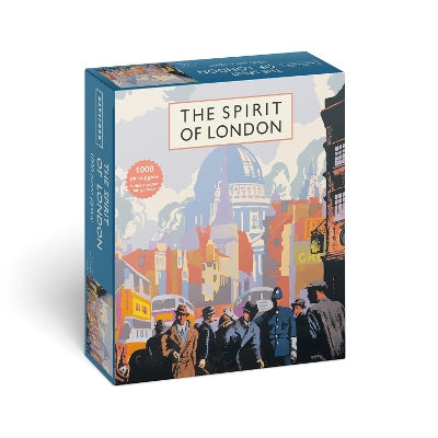 The Spirit of London Jigsaw Puzzle: 1000-piece jigsaw puzzle book