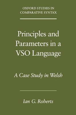 Principles and Parameters in a VSO Language by Ian G. Roberts